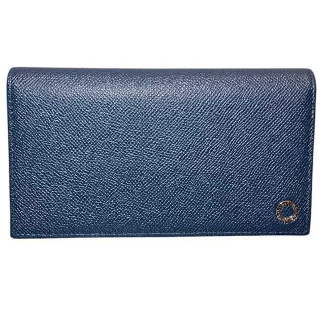 Bvlgari Man Flap Wallet Bifold Leather in Leather from The Reluxe, photo 1 of 1
