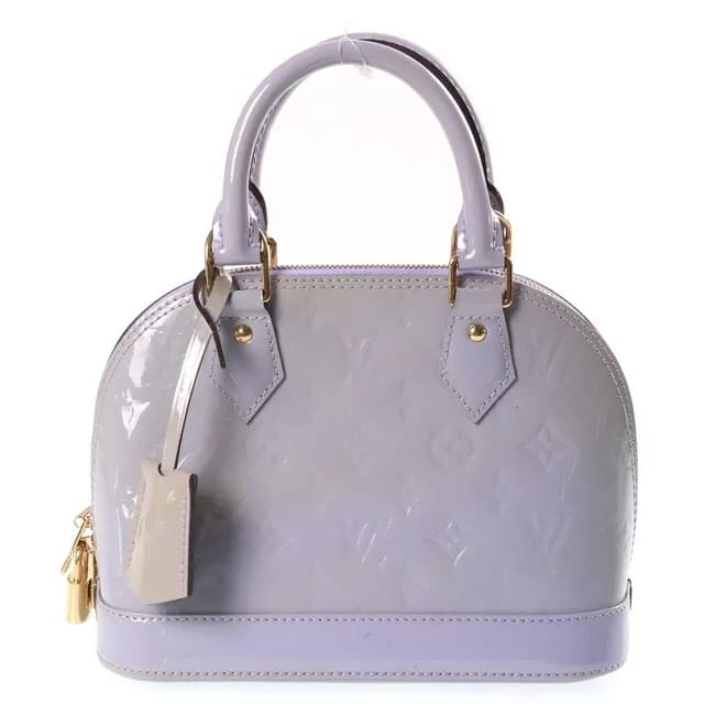Louis Vuitton Alma BB Monogram Vernis Shoulder Bag Purple in Purple from The Reluxe, photo 1 of 1