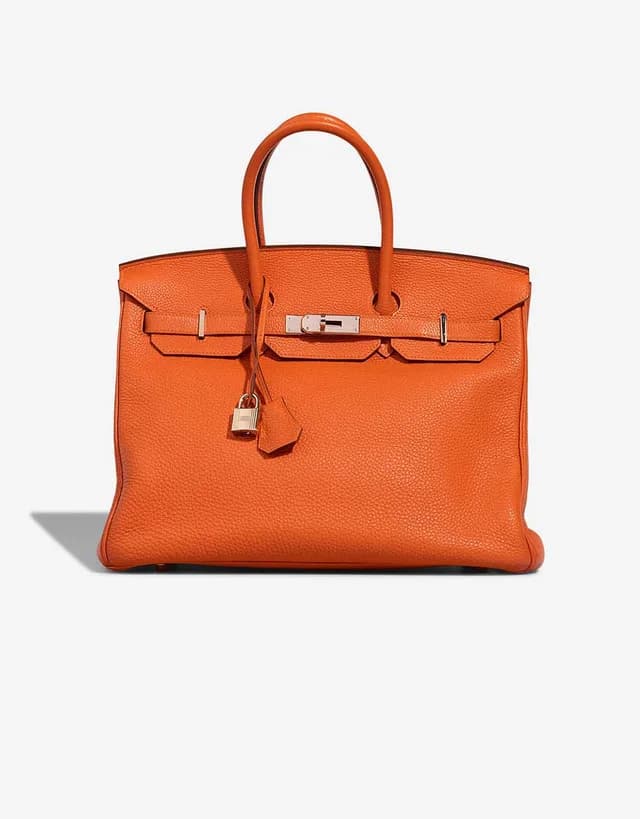 Hermès Birkin 35 Togo Orange H in Orange Togo leather from SACLÀB, photo 1 of 1