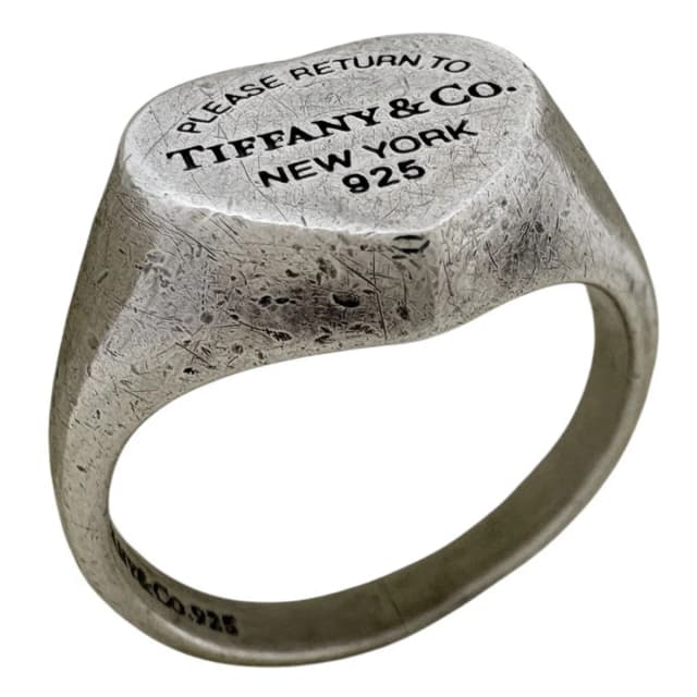 Return to Tiffany Heart Ring 925 Sterling Silver in Silver from The Reluxe, photo 1 of 1