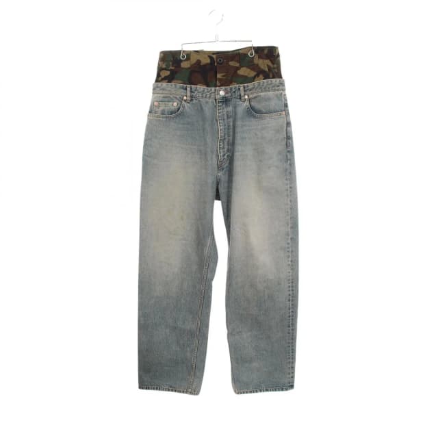 Balenciaga Pants Camouflage Ju I Don't Like It Cotton I in Denim from The Reluxe, photo 1 of 1