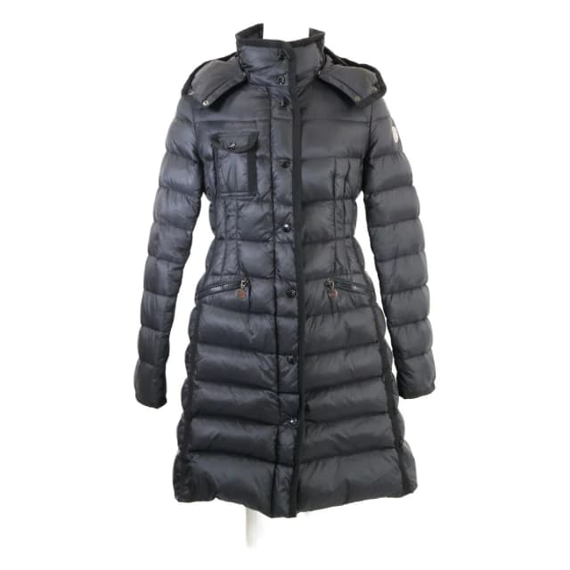 Moncler Nylon Hermine Down Coat in Nylon from The Reluxe, photo 1 of 1