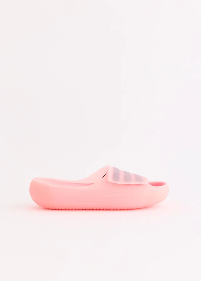 Adidas Adislide 'Clear Pink' Sandals in clear pink/taupe oxide/light p, image 1 of 1 from Incu