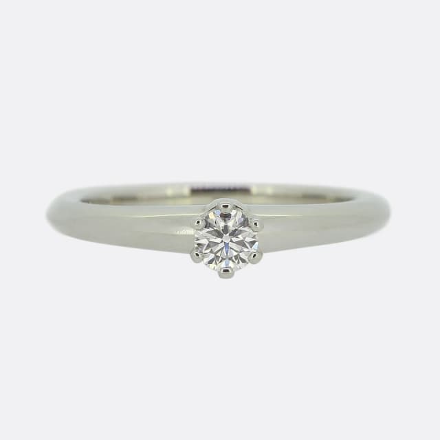 Tiffany & Co. 0.15 Carat Diamond Engagement Ring from The Vintage Jeweller, photo 1 of 1