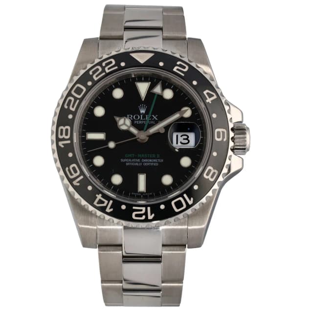 Rolex GMT Master II 116710 LN 40mm Stainless Steel Watch from H&T, photo 1 of 1