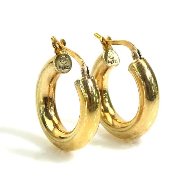 Bottega Veneta Earrings Gold in Gold from The Reluxe, photo 1 of 1