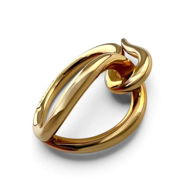 Hermès Jumbo Scarf Ring Metal Gold in Gold from The Reluxe, photo 1 of 1