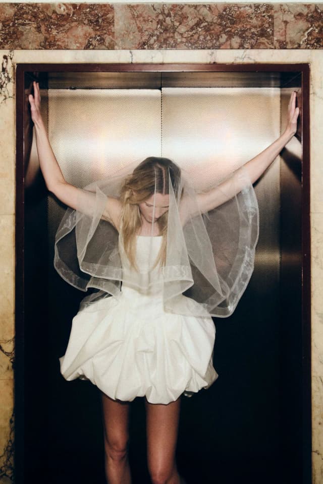 AJE Alani Mini Dress in IVORY, image 1 of 1 from Aje