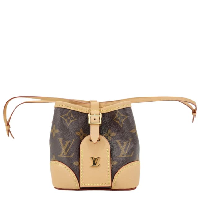Louis Vuitton Noe Purse Monogram Canvas Crossbody Bag Brown in Brown Coated canvas from Dallas Designer Handbags, photo 1 of 1
