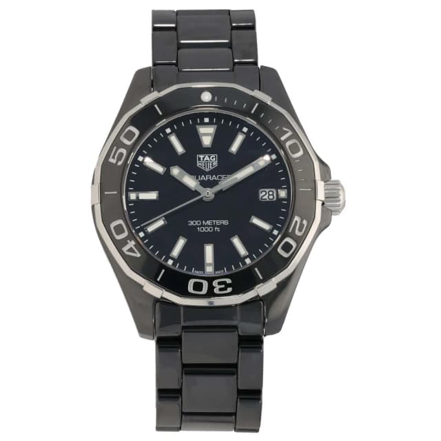 TAG Heuer Aquaracer WAY1390 35mm Ceramic Watch in Ceramic from H&T, photo 1 of 1