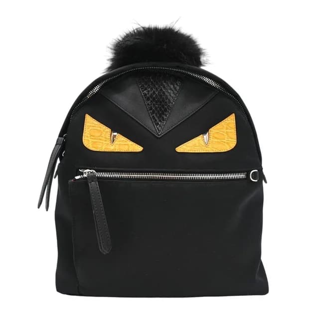 Fendi Monster Eyes Bugs Backpack in Woven leather from Clotheshorse Anonymous, photo 1 of 1