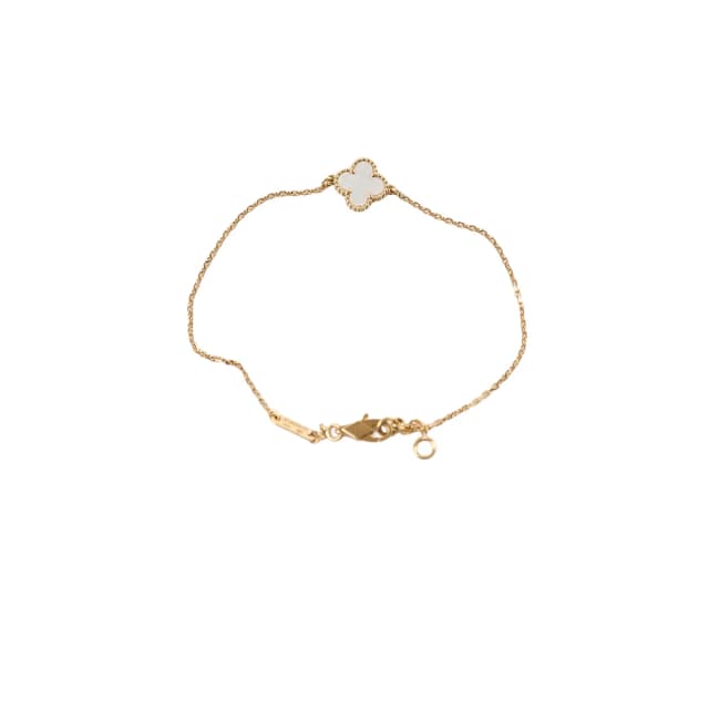 Van Cleef & Arpels Sweet Alhambra Mother Of Pearl MOP Bracelet 2025 from The Purse Affair, photo 1 of 1