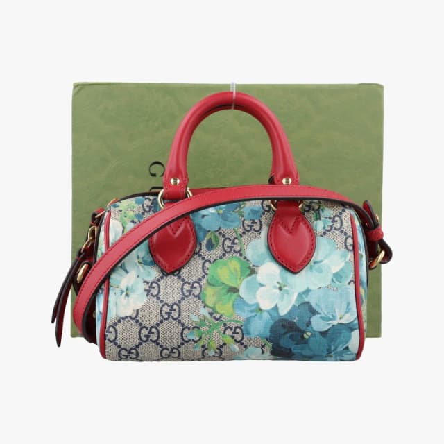 Gucci GG Blooms Beige Multicolor Leather in Beige Leather from The Reluxe, photo 1 of 1