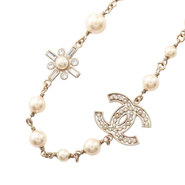 Chanel Necklace CC Logo from The Reluxe, photo 1 of 1