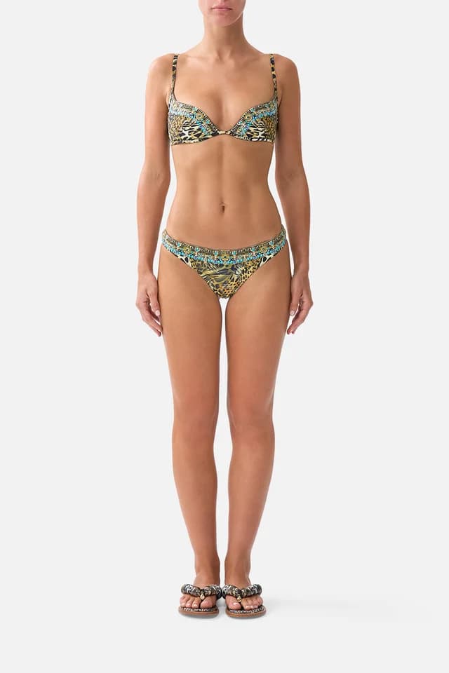 Camilla eBoutique CONTINUOUS UNDERWIRE BIKINI TOP FELINE FOLKLORE, image 1 of 1 from CAMILLA