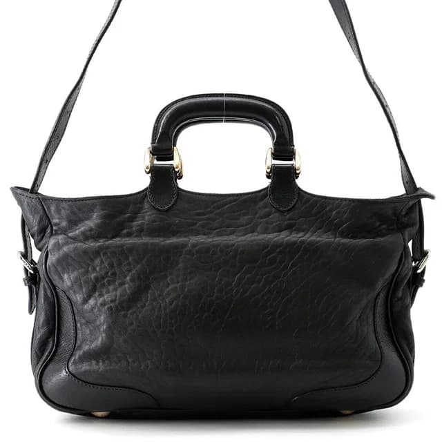 Fendi 2-Way Shoulder Bag Black in Black Leather from The Reluxe, photo 1 of 1