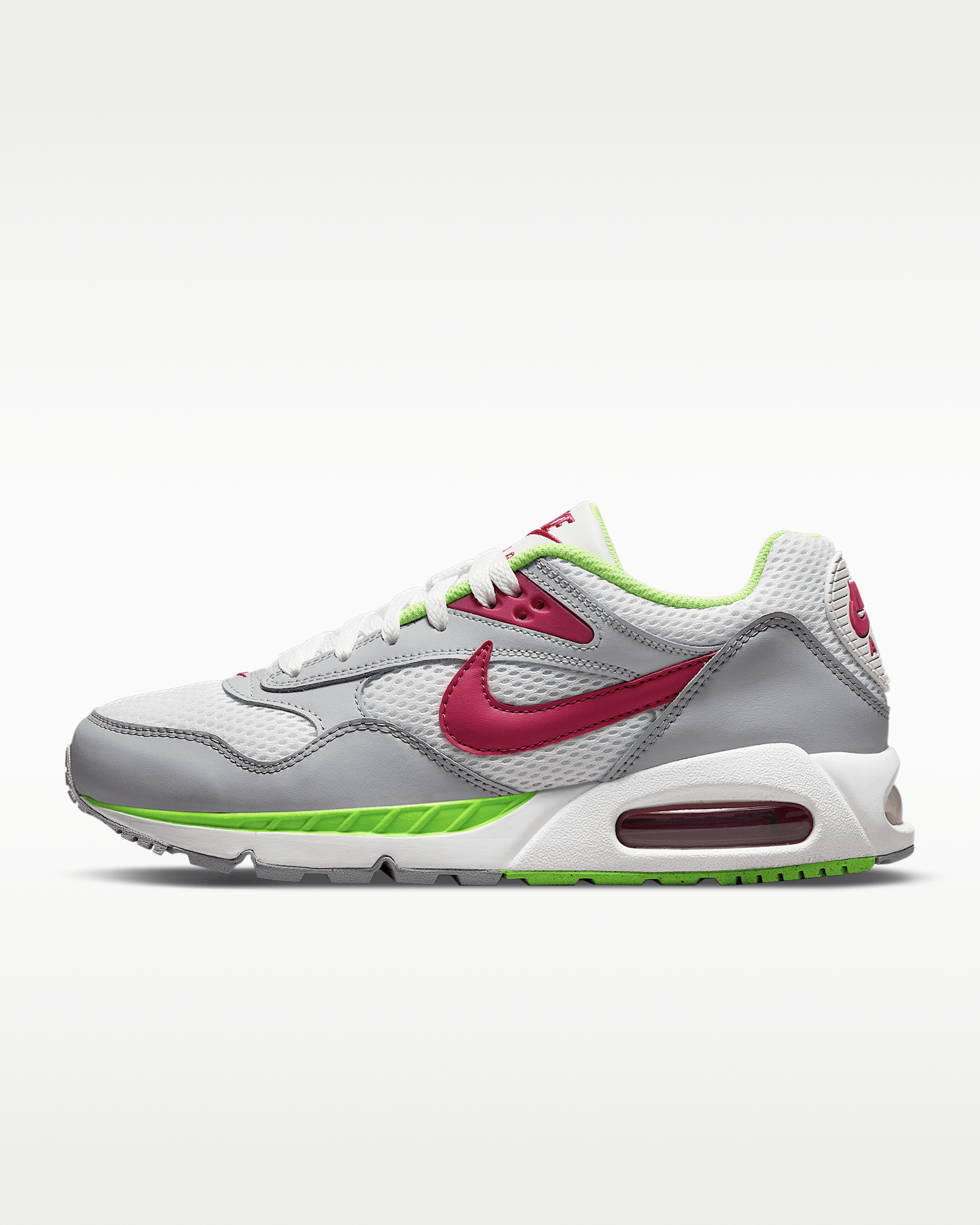 Nike Air Max Correlate in White/Pure Platinum/Wolf Grey/Fireberry, image 1 of 1 from Nike
