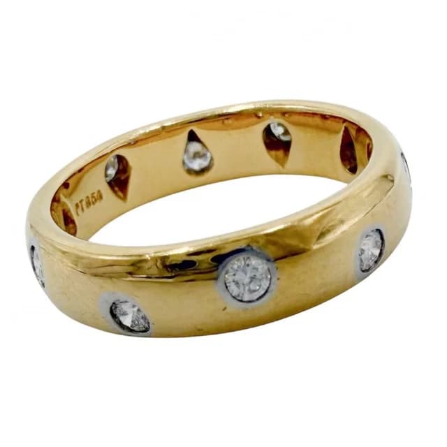 Tiffany & Co. Ring Dots 18K Yellow Gold Diamond in Yellow from The Reluxe, photo 1 of 1
