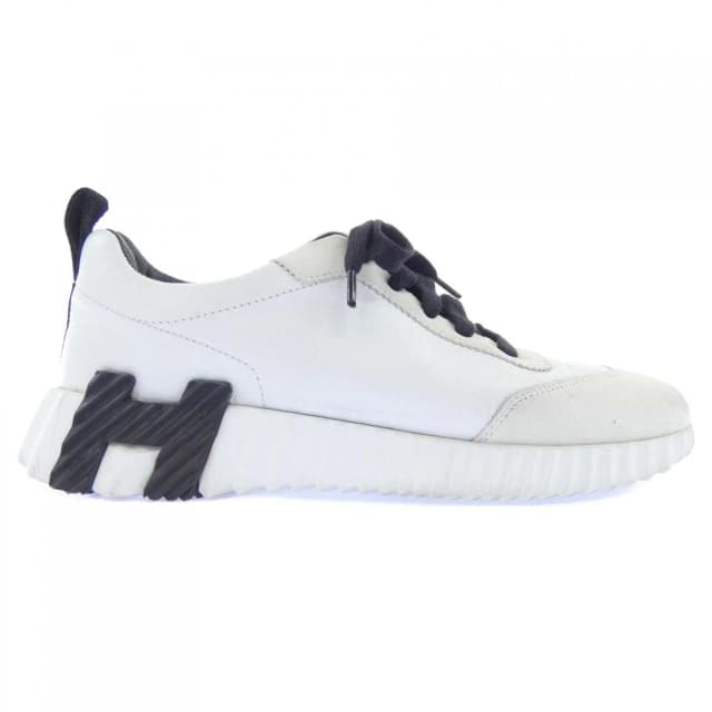Hermès Bouncing Sneakers Black in Black Goatskin from The Reluxe, photo 1 of 1