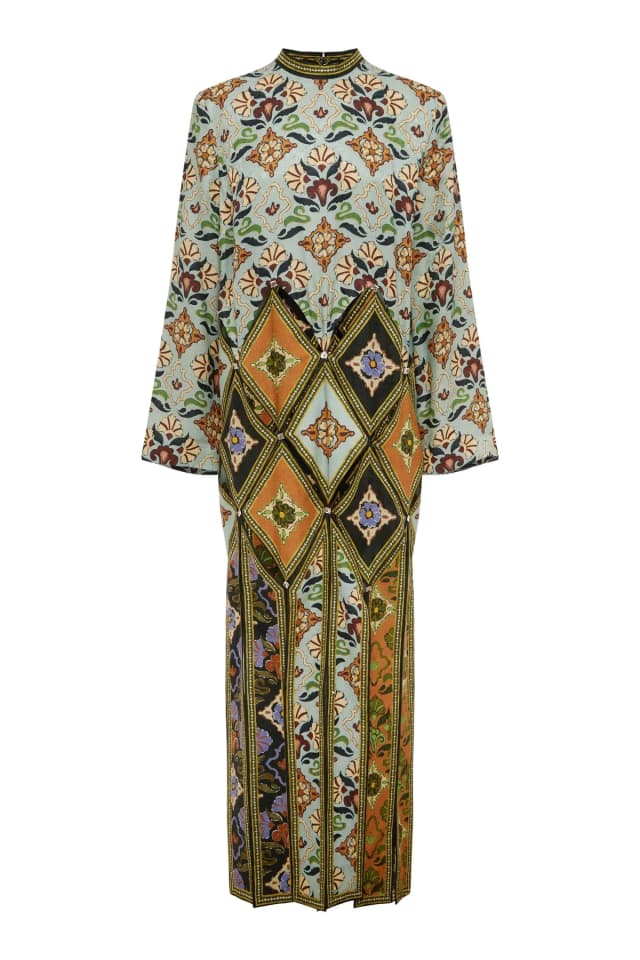 2504 - RESORT 26 CECE SPLICED MIDI DRESS, image 1 of 1 from Alemais