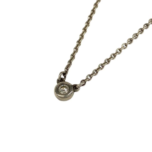 Tiffany & Co. Necklace by the Yard Silver Diamond in Silver from The Reluxe, photo 1 of 1