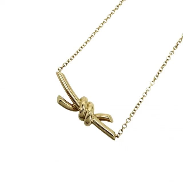 Tiffany & Co. Necklace Knot Adjustable Star 18K Yellow Gold in Yellow from The Reluxe, photo 1 of 1