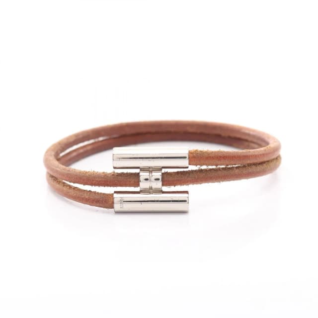 Hermès Bracelet Tourni Tresse Leather Stainless Steel in Leather from The Reluxe, photo 1 of 1