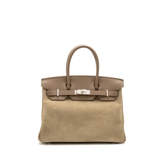 Hermès Birkin 30 Grizzly/Swift Etoupe SHW Stamp Z in Taupe Swift leather from EMIER, photo 1 of 1