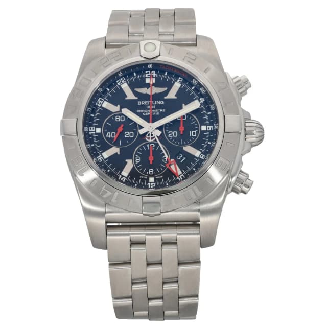 Breitling Chronomat AB0412 46mm Stainless Steel Watch from H&T, photo 1 of 1