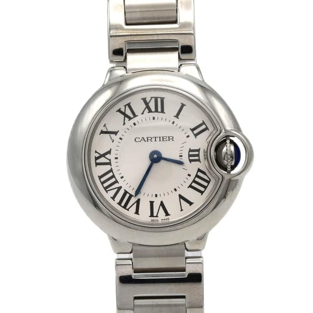 Cartier Ballon Bleu SM Quartz Watch in Blue from The Reluxe, photo 1 of 1