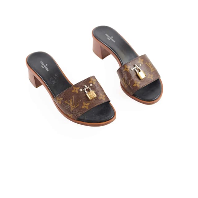 Louis Vuitton Monogram Mules Size 38 from The Purse Affair, photo 1 of 1