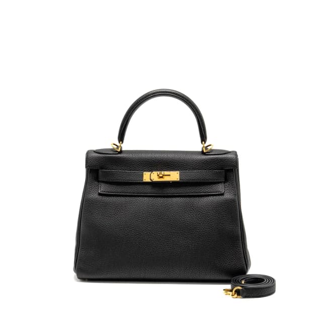 Hermès Kelly 28 Togo Black GHW Stamp X in Black Togo leather from EMIER, photo 1 of 1