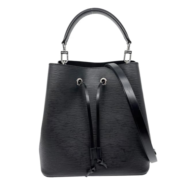 Louis Vuitton NeoNoe MM Epi Leather Shoulder Bag Black in Black Leather from Dallas Designer Handbags, photo 1 of 1