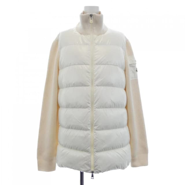 Moncler Down Jacket Beige in Beige from The Reluxe, photo 1 of 1