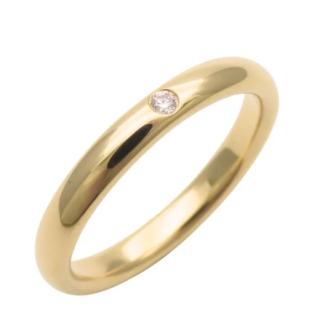 Tiffany & Co. Ring Stacking Band 18K Yellow Gold Diamond Elsa Peretti in Yellow from The Reluxe, photo 1 of 1