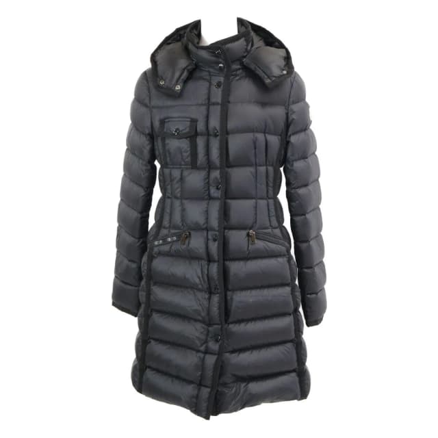 Moncler Hermine Down Jacket in Nylon from The Reluxe, photo 1 of 1