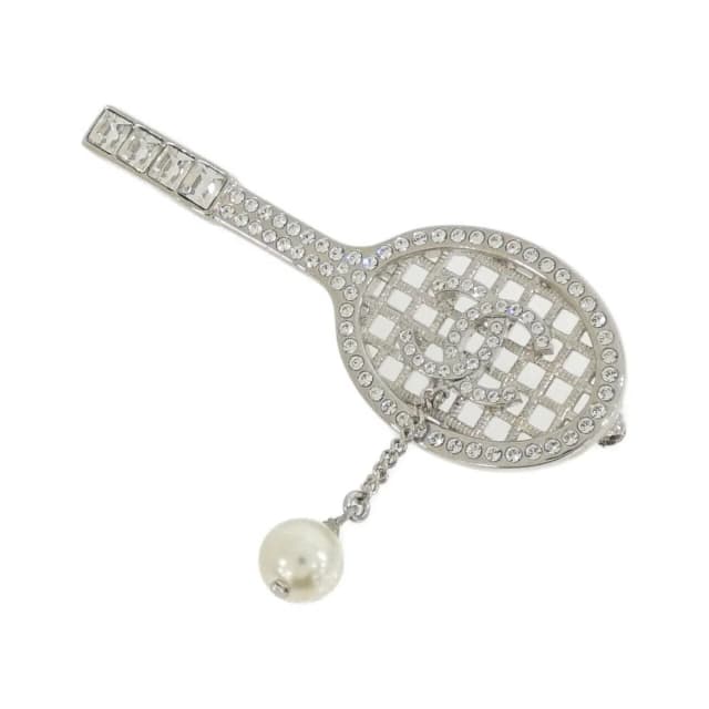 Chanel Brooch Silver in Silver from The Reluxe, photo 1 of 1