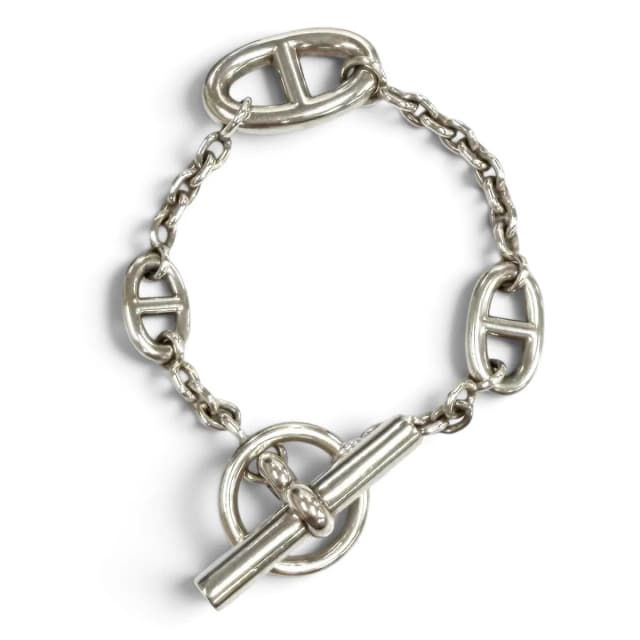 Hermès Farandole Chaine D'ancre Bracelet Silver in Silver from The Reluxe, photo 1 of 1