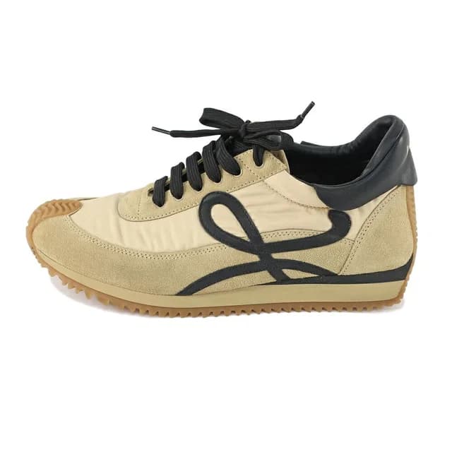 Loewe Ten Flow Runner Estimated Black Shoes 40 in Black Suede from The Reluxe, photo 1 of 1