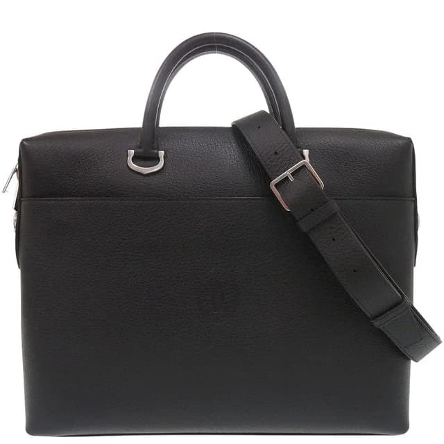 Must de Cartier Small Briefcase Calfskin Black 2-Way in Black Calfskin from The Reluxe, photo 1 of 1