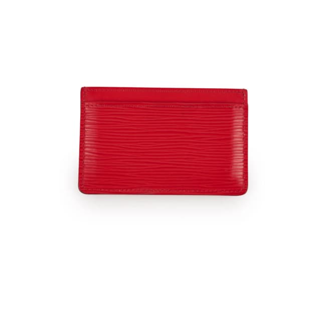 Louis Vuitton Epi Cardholder in Red Leather from The Purse Affair, photo 1 of 1