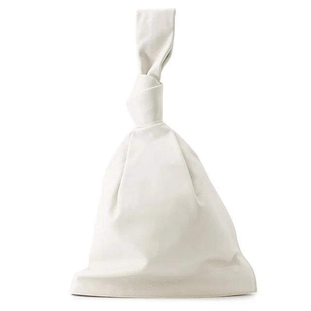 Handbag BV Twist Leather White in White Leather from The Reluxe, photo 1 of 1