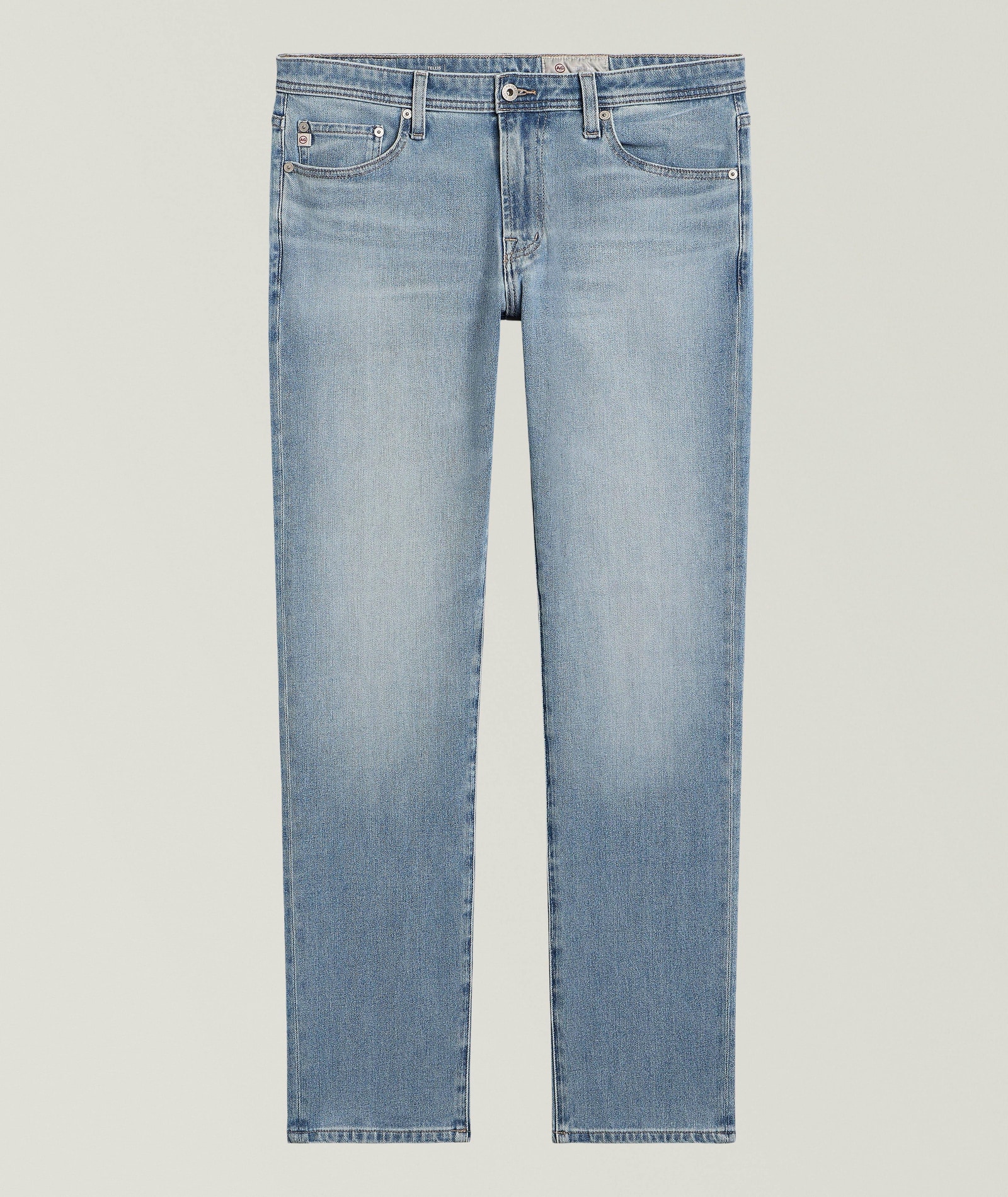 AG Tellis Modern Slim 360° Jeans in Blue 72% cotton, 17% Lyocell, 9% polyester, 2% elastane, image 1 of 1 from Harry Rosen