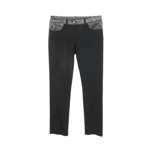 Chanel Pants Lion Button Black Wool in Black Wool from The Reluxe, photo 1 of 1