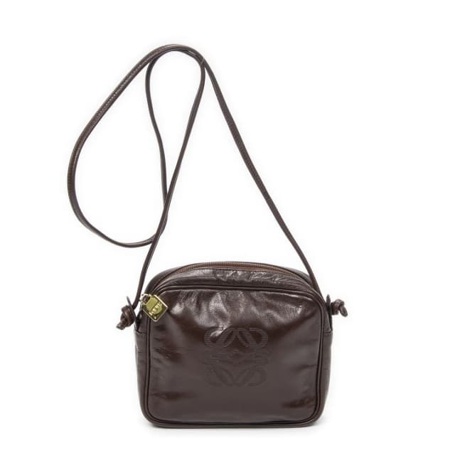 Loewe Vintage Anagram Crossbody Brown Calfskin Leather in Brown Calfskin from The Reluxe, photo 1 of 1