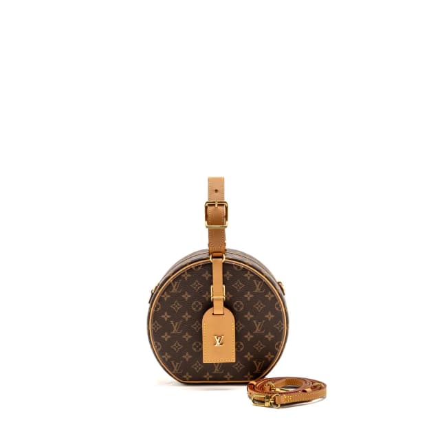 Louis Vuitton Petit Boite Chapeau Monogram Canvas/Leather GHW in Coated canvas from EMIER, photo 1 of 1
