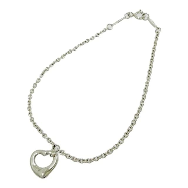 Tiffany & Co. Silver Elsa Peretti Open Heart Bracelet in Silver from The Reluxe, photo 1 of 1