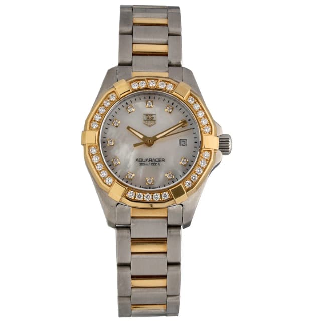 TAG Heuer Aquaracer WAY1453 27mm Bi-Colour Watch from H&T, photo 1 of 1