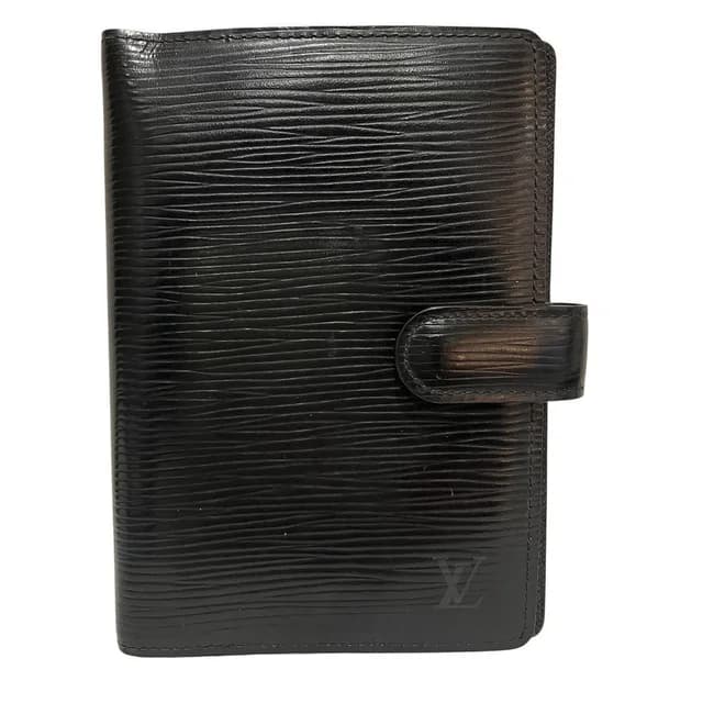 Louis Vuitton Agenda PM Notebook Cover, Epi Leather, R20052 in Black Leather from Elady, photo 1 of 1