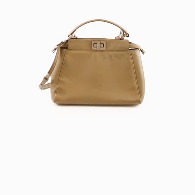 Fendi Peekaboo Mini Beige in Beige Leather from The Purse Affair, photo 1 of 1